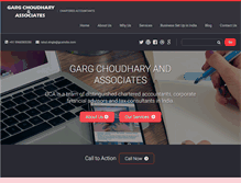 Tablet Screenshot of gcaindia.com